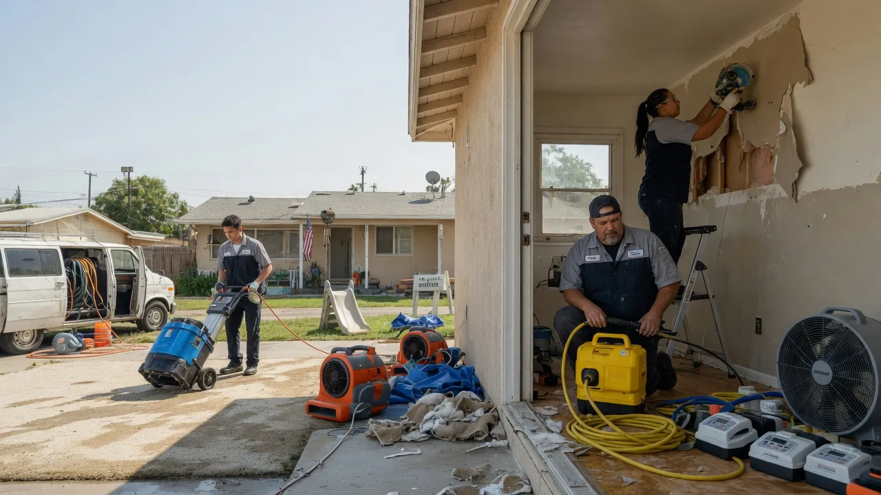 Water Damage Restoration in Mounds, OK near me